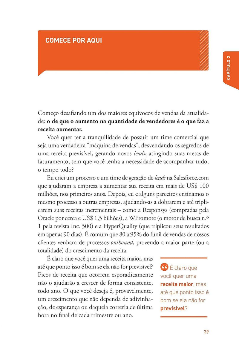 Receita Previsível - Metodologia de vendas para triplicar os resultados da sua empresa - Zentter