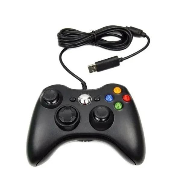 Controle com Fio para Xbox 360 e PC - Entrega Rápida em Todo o Brasil - Zentter