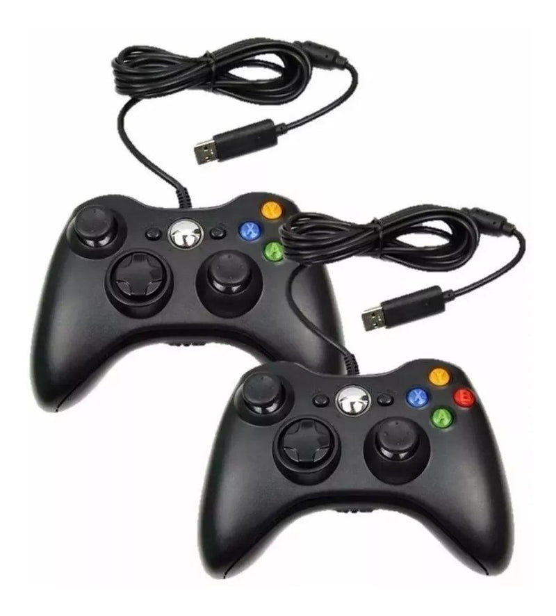 Controle com Fio para Xbox 360 e PC - Entrega Rápida em Todo o Brasil - Zentter