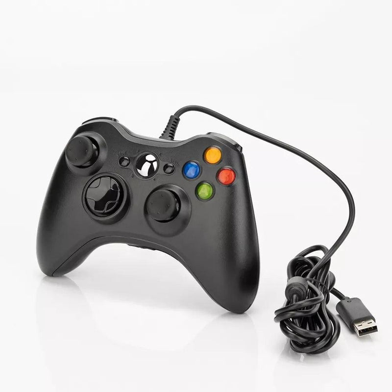 Controle com Fio para Xbox 360 e PC - Entrega Rápida em Todo o Brasil - Zentter