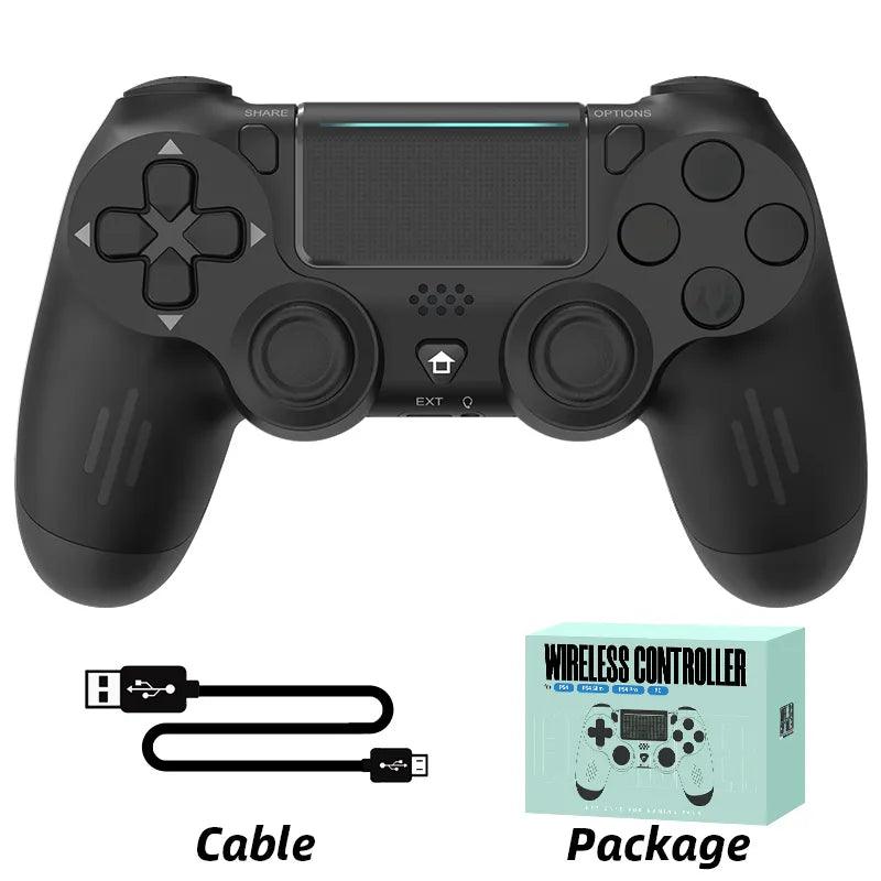 Controle sem fio Bluetooth para PS4 Slim Pro - sensor de movimento de 6 eixos - Zentter