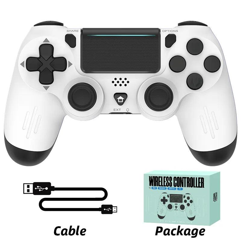 Controle sem fio Bluetooth para PS4 Slim Pro - sensor de movimento de 6 eixos - Zentter