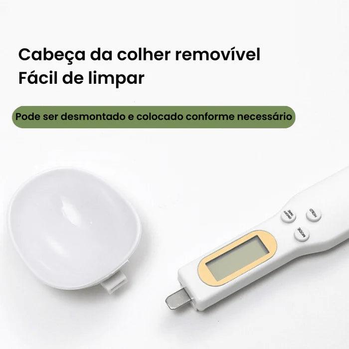 Balança Digital de colher alta precisão até 500g - Zentter