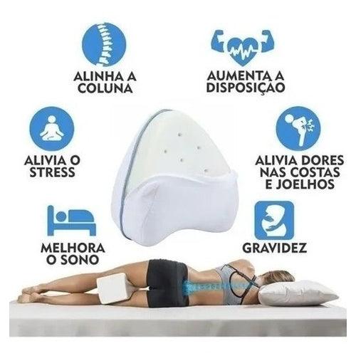 Almofada ConfortLux™ - O Puro Luxo do Conforto para Noites de Sono e Descanso Perfeitas + Ebook de Bônus - Zentter