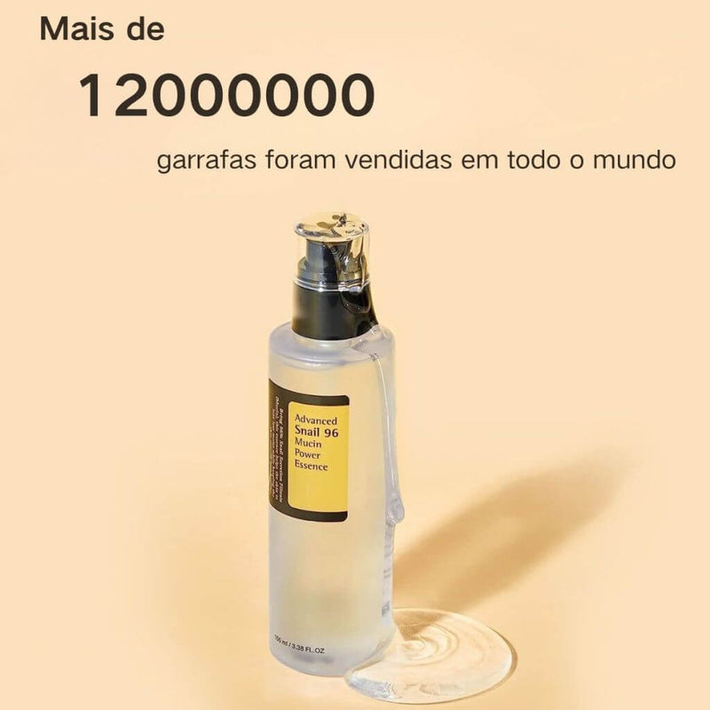 Essência Advanced Snail 96 - Reparação, Hidratação e Cuidados Intensivos com a Pele - 100ml