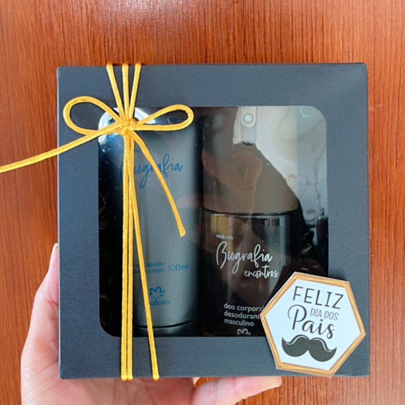 Kit Presente Masculino Natura para o Dia dos Pais - Surpreenda com Elegância e Cuidado